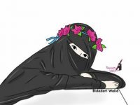 Gambar Kartun Muslimah Bercadar