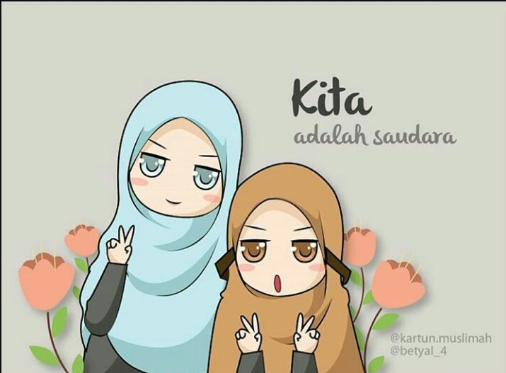 Gambar Kartun Muslimah Lucu Sahabat