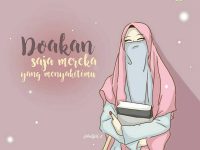Gambar Kartun Muslimah Suka Memaafkan