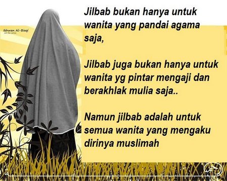 Kata-kata Muslimah tentang Jilbab